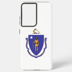 Drapeau Samsung Galaxy S21 Ultra Coque Massachuset