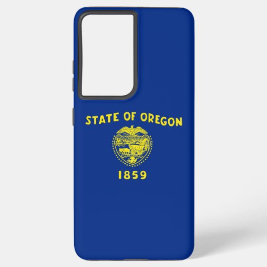 Drapeau Samsung Galaxy S21 Ultra Coque Oregon (Verso)