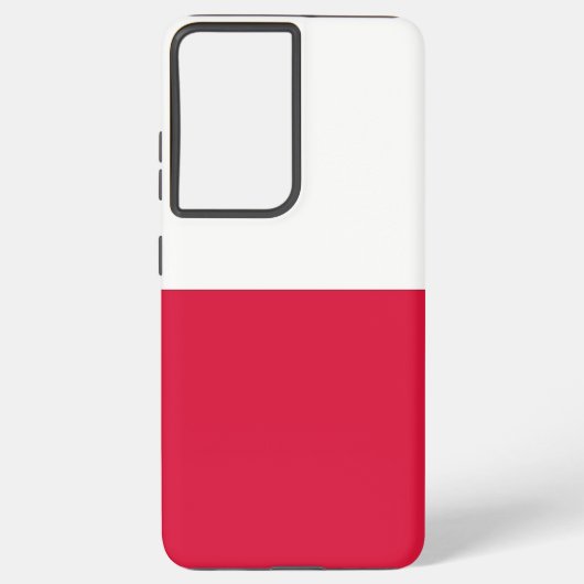 Drapeau Samsung Galaxy S21 Ultra Coque Pologne (Verso)
