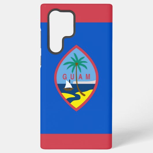 Drapeau Samsung Galaxy S22 Ultra Coque de Guam (Verso)