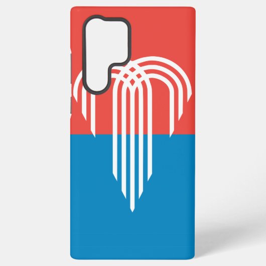 Drapeau Samsung Galaxy S22 Ultra Coque Kansas City (Verso)