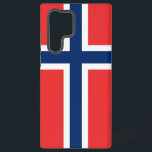 Drapeau Samsung Galaxy S22 Ultra Coque Norvège<br><div class="desc">Protégez et personnalisez votre Samsung Galaxy S22 Ultra avec notre couverture téléphonique exclusive avec le drapeau vibrant de Norvège! Réalisée avec précision et style, cette couverture téléphonique est plus qu'une simple protection, c'est un hommage au patrimoine norvégien et à la fierté nationale. Le design audacieux présente fièrement l'emblématique croix rouge,...</div>