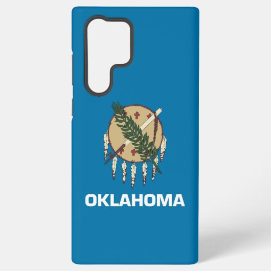 Drapeau Samsung Galaxy S22 Ultra Coque Oklahoma (Verso)
