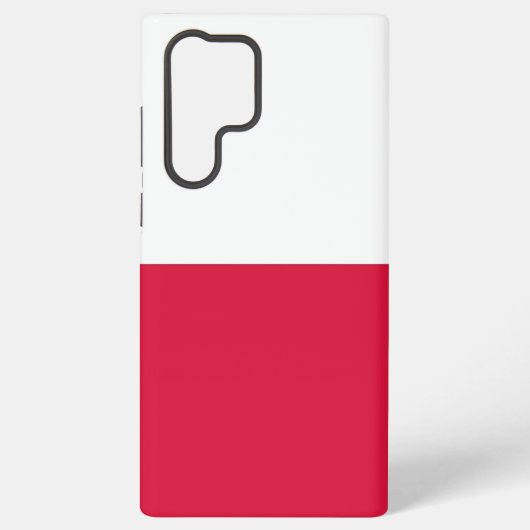 Drapeau Samsung Galaxy S22 Ultra Coque Pologne (Verso)