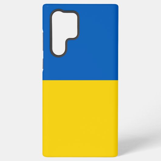 Drapeau Samsung Galaxy S22 Ultra Coque Ukraine (Verso)