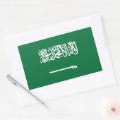 Drapeau saoudien Stickers (Enveloppe)