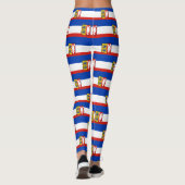 Drapeau Schleswig-Holstein Leggings (Dos)