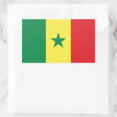 Drapeau sénégalais Stickers (Sac)