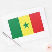 Drapeau sénégalais Stickers (Enveloppe)