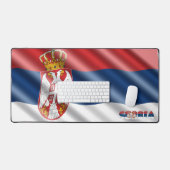 Drapeau serbe (Clavier et souris)