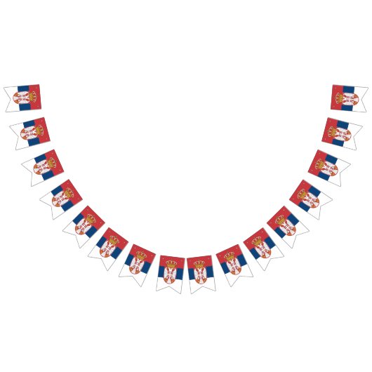 Drapeau serbe & Parti Serbie Bannières /Mariage (Tout)