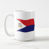 Drapeau Sint Maarten Mug (Gauche)