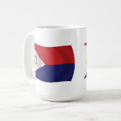 Drapeau Sint Maarten Mug (Devant gauche)