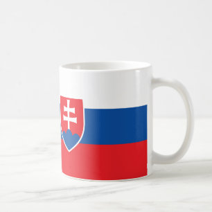Drapeau Slovaquie Céramique café Mug