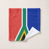 drapeau sud-africain (Gant de toilette)