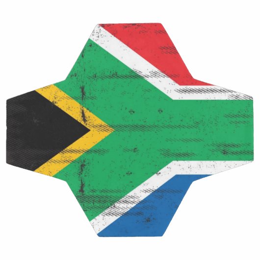 Drapeau sud-africain (Plat)