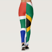 Drapeau sud-africain leggings (Dos)