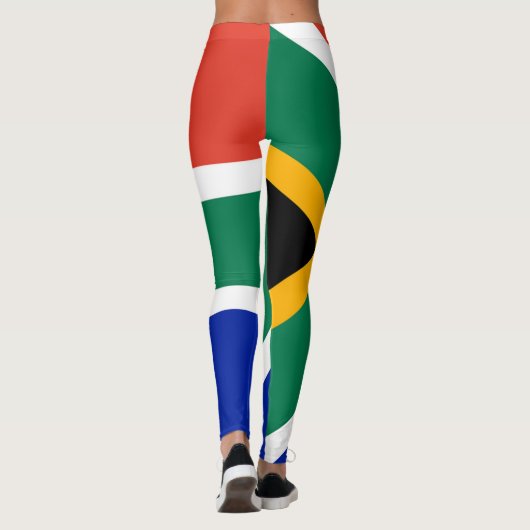 Drapeau sud-africain leggings (Dos)