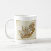 Drapeau sud-africain + Plan Mug (Gauche)