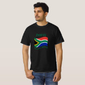 Drapeau sud-africain T-shirt (Devant entier)