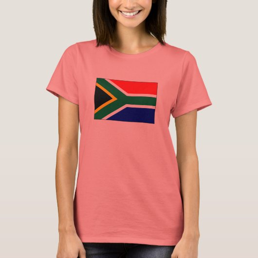 Drapeau sud-africain T-shirts et cadeaux (Devant)