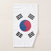 Drapeau sud-coréen (Serviette à main)