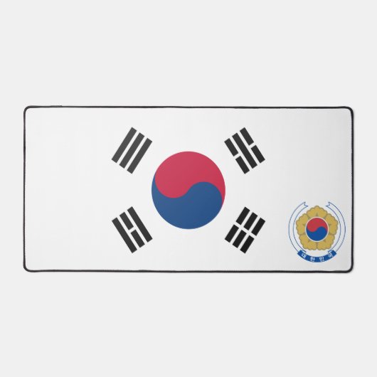 Drapeau sud-coréen Emblem (Recto)