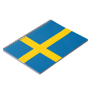 Drapeau suédois (Suède) Carnet