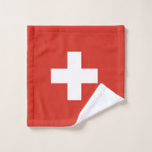 Drapeau suisse (Gant de toilette)
