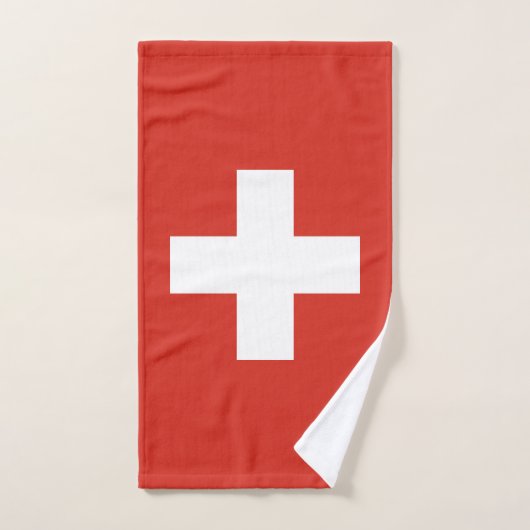 Drapeau suisse (Serviette à main)