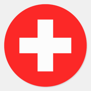 Drapeau Suisse Autocollant Suisse – Fierté Suisse