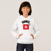 Drapeau suisse de soccer Schweiz Fussball (Devant entier)