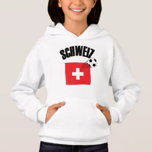 Drapeau suisse de soccer Schweiz Fussball