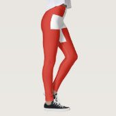 Drapeau suisse Leggings (Droite)