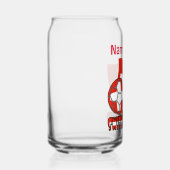 Drapeau suisse Soccer Ball Personnalisation rouge (Droite)