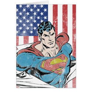 Drapeau Superman & US