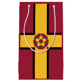 Drapeau sur Northamptonshire Petit sac cadeau (Devant)