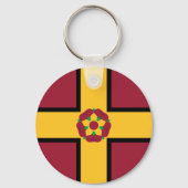 Drapeau sur porte-clés du Northamptonshire (Verso)