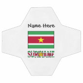 Drapeau Surinamais Personnalisé (Plat)