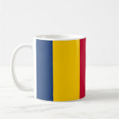 Drapeau Tchad Céramique café Mug (Gauche)