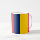 Drapeau Tchad Céramique café Mug (Devant droit)