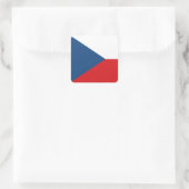 Drapeau tchèque & autocollants de mode République (Sac)