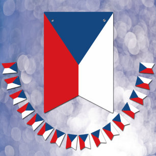 Drapeau tchèque & Fête Bannières République tchèqu