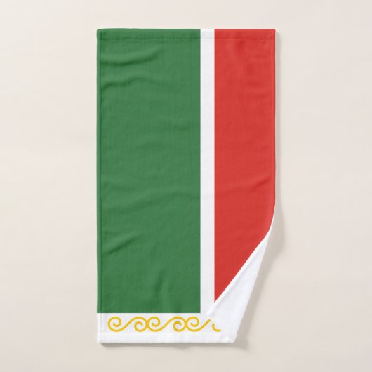Drapeau tchétchène (Serviette à main)