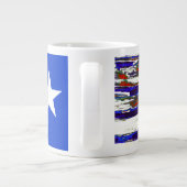 Drapeau texan ~ 20oz Jumbo Mug (Dos)