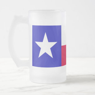 Drapeau Texas Beer Mug
