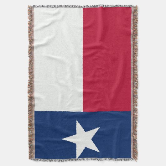 Drapeau Texas Jeter une couverture (devant Vertical)