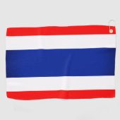 Drapeau thaïlandais serviette de golf (Horizontal)