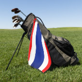 Drapeau thaïlandais serviette de golf (Vert)