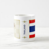 Drapeau Thaïlande + Plan Mug (Centre)